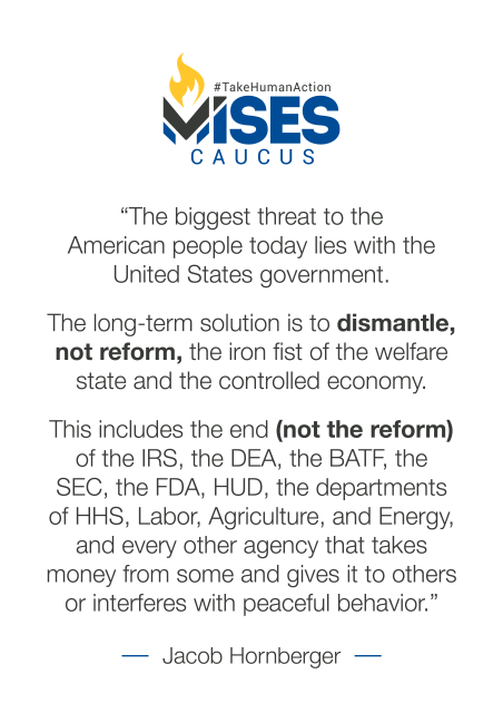 F1105: Jacob Hornberger - Dismantle not Reform