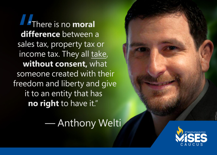F1140: Anthony Welti - No Moral Difference in Different Kinds of Taxes