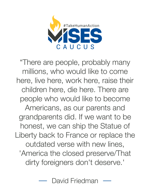 F1152: David Friedman - Millions of People Would Like to Become Americans