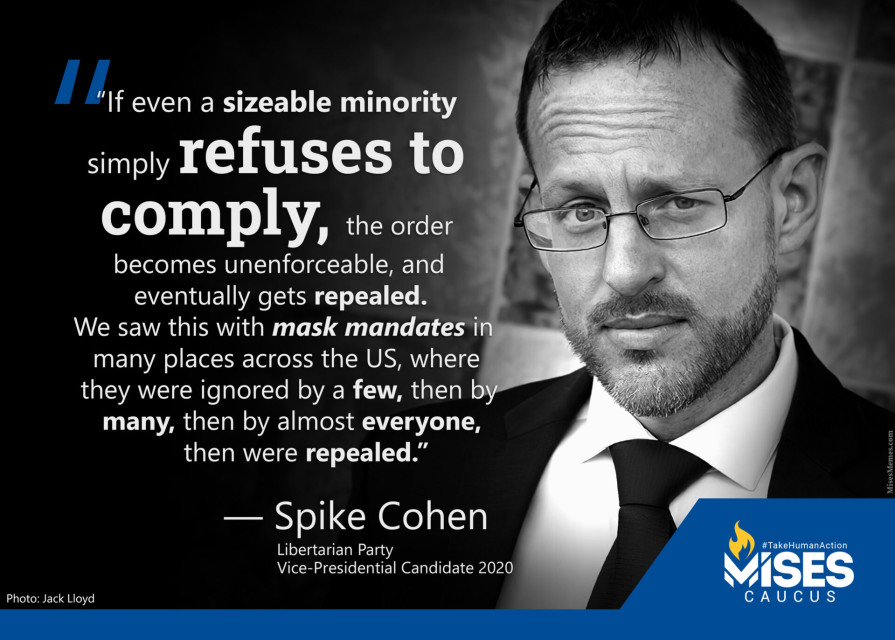 F1220: Spike Cohen - If a Sizeable Minority Refuses to Comply