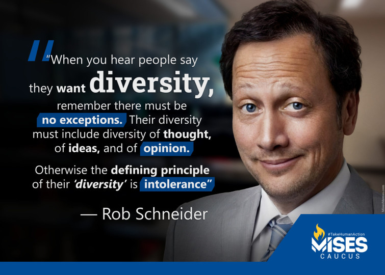 F1224: Rob Schneider - Real Diversity Not Intolerance