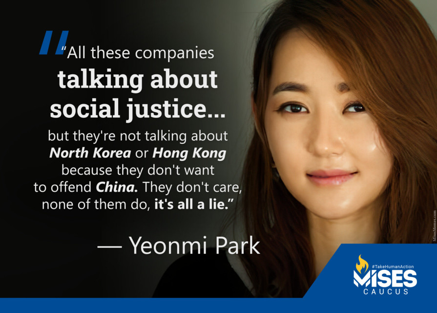 F1240: Yeonmi Park - These Companies Don't Really Care About Social Justice
