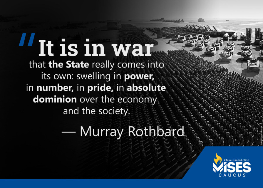F1250: Murray Rothbard - War Increases State Power