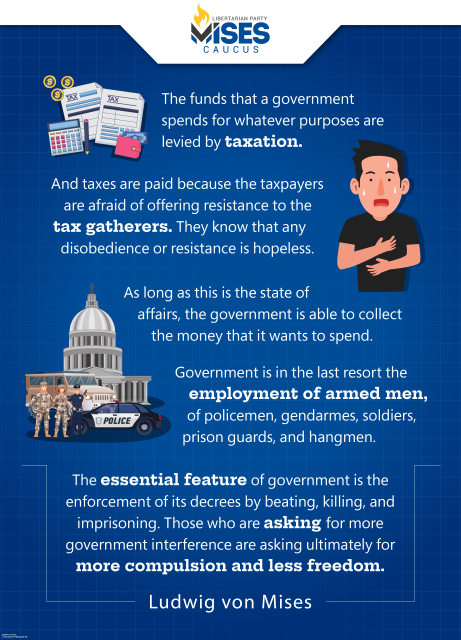 F1290: Ludwig von Mises – The Essential Feature of Government