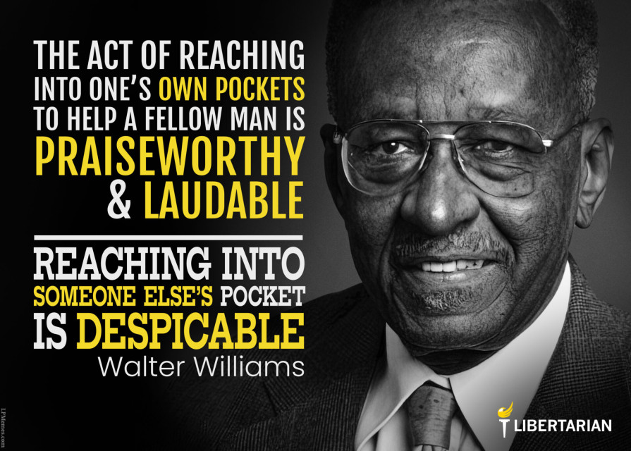 LF1296: Walter Williams – False Charity