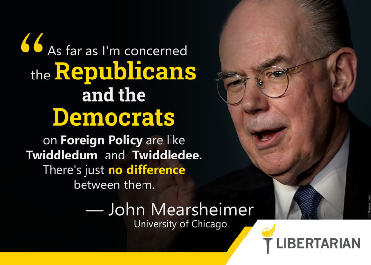 LF1329: John Mearsheimer: Twiddledum and Twiddledee