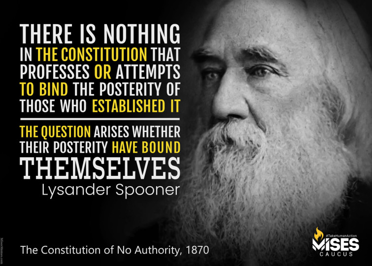 F1420: Lysander Spooner - Nothing in the Constitution