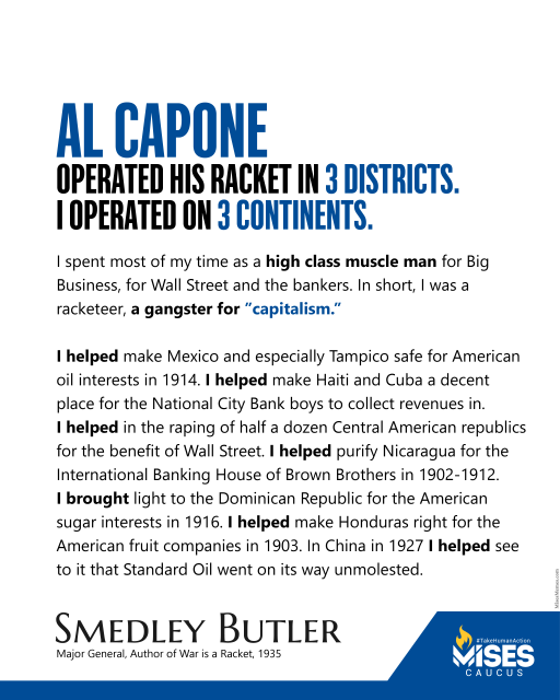 F1426 – Smedley Butler – I Operated on 3 Continents