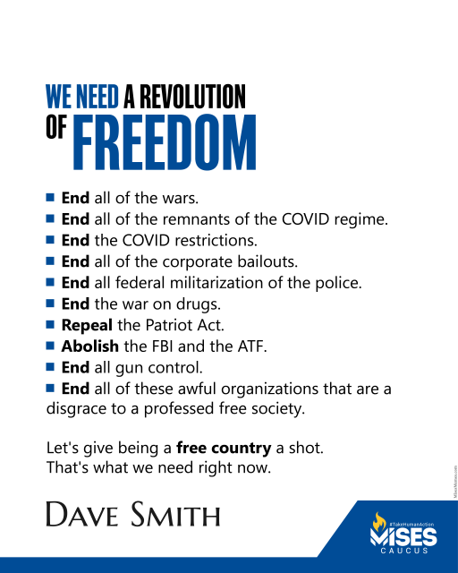 F1435: Dave Smith – Revolution of Freedom