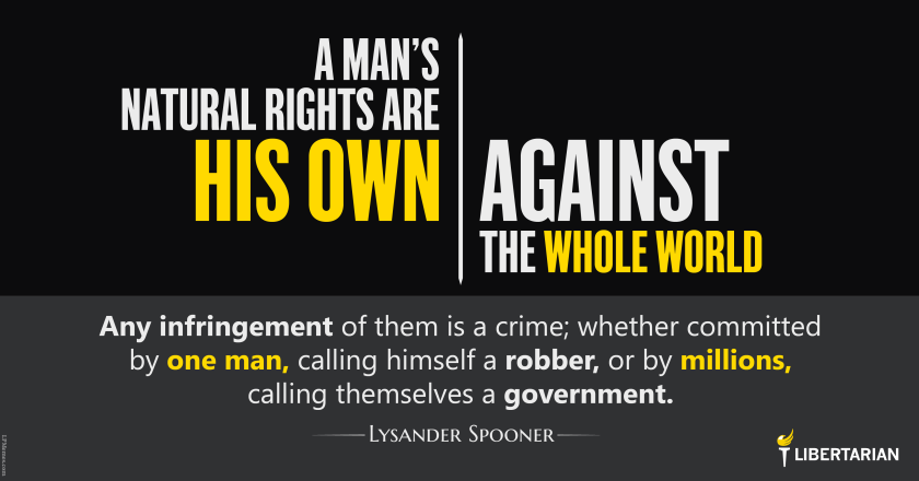 LW1302: Lysander Spooner – Against the Whole World