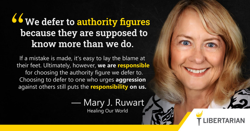 LW1348: Mary Ruwart – We Are Responsible