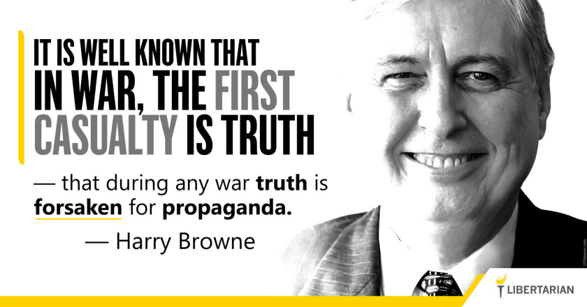 LW1433: Harry Browne - The First Casualty of War