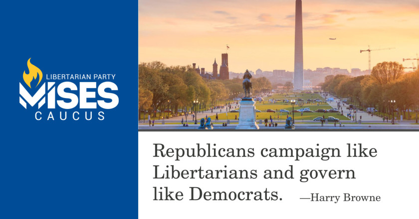 W1097: Harry Browne - Republicans Govern like Democrats