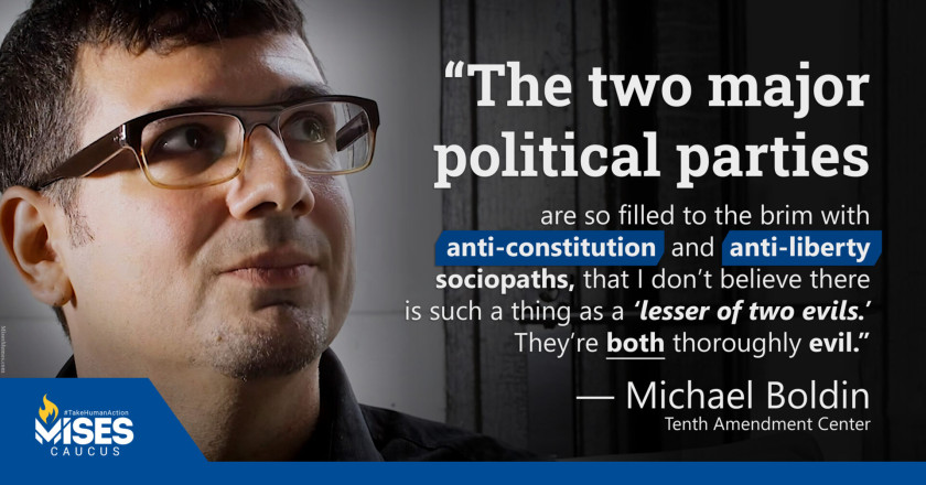 W1171: Michael Boldin - Both Political Parties are Evil