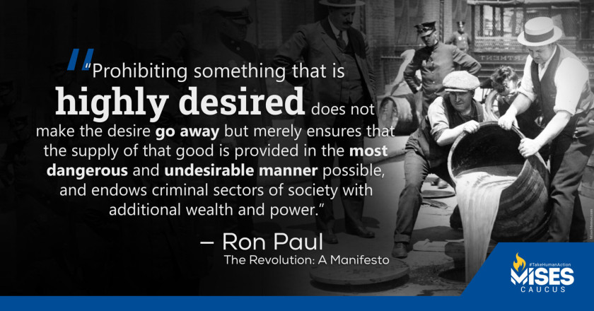 W1189: Ron Paul - How Black Markets Work
