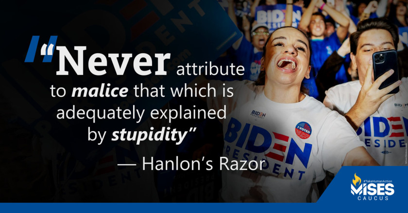 W1194: Hanlon's Razor - Adequately Explained by Stupidity