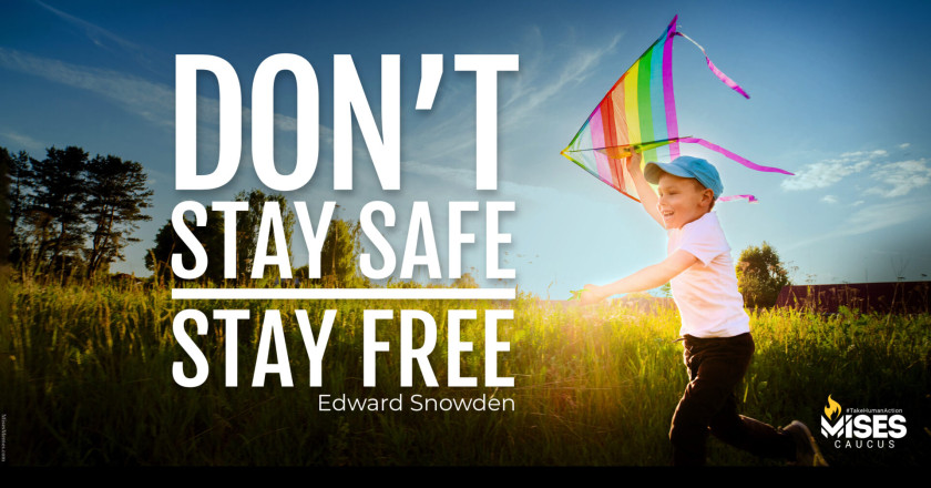 W1263: Edward Snowden - Don't Stay Safe. Stay Free.