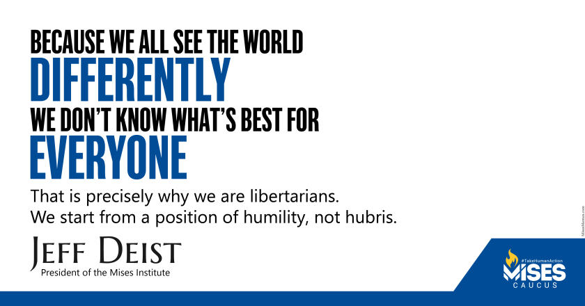 W1305: Jeff Deist – A Position of Humility