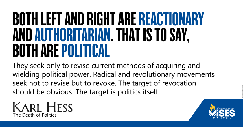 W1307: Karl Hess – Radical and Revolutionary Movements