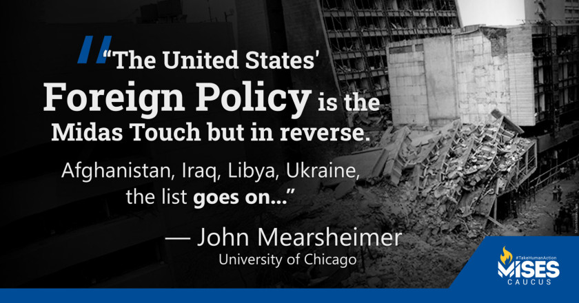 W1331: John Mearsheimer — Midas Touch but in Reverse