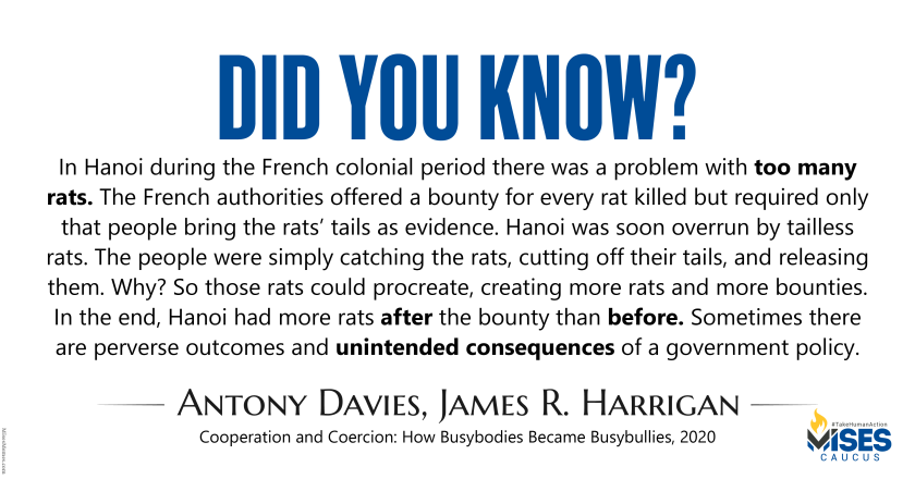 W1365: Antony Davies - Unintended Consequences